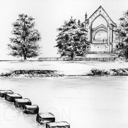 Bolton Abbey by Carbon Art