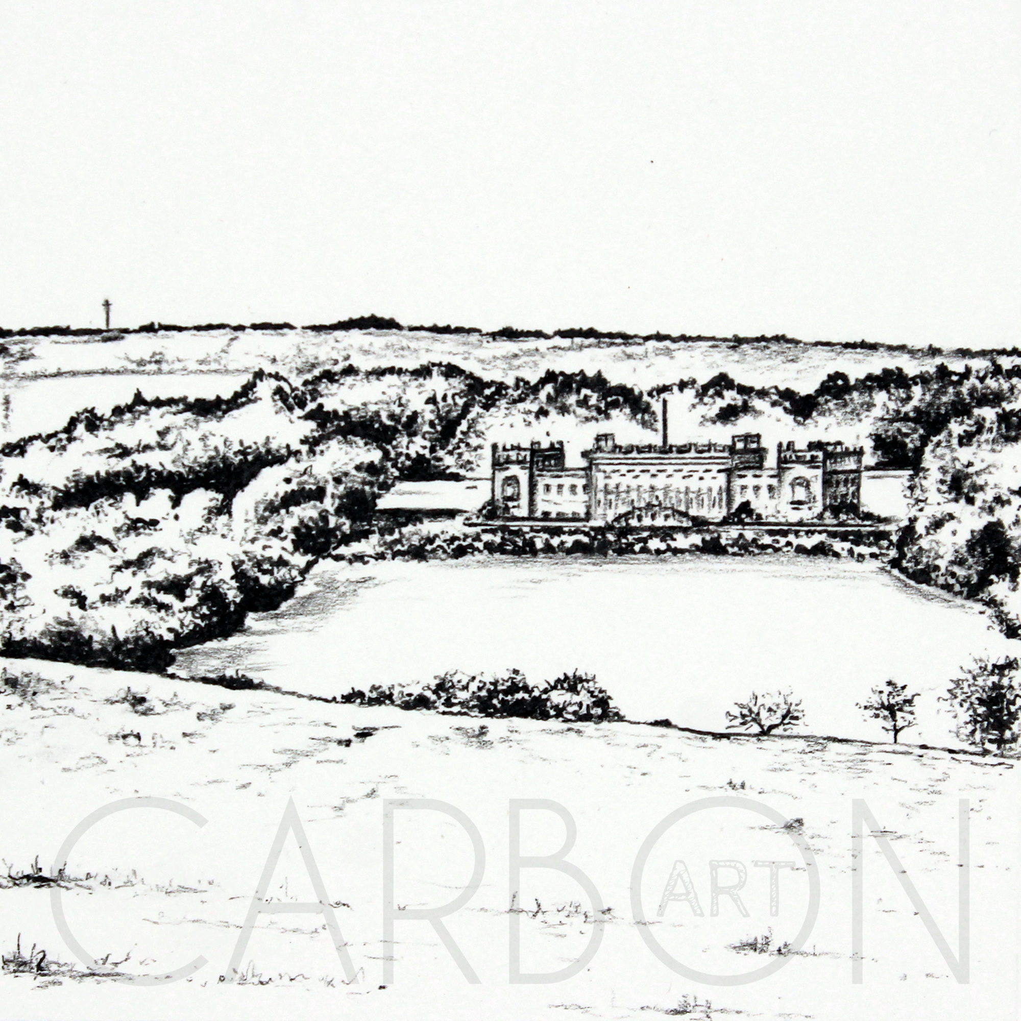 Harewood House by Carbon Art