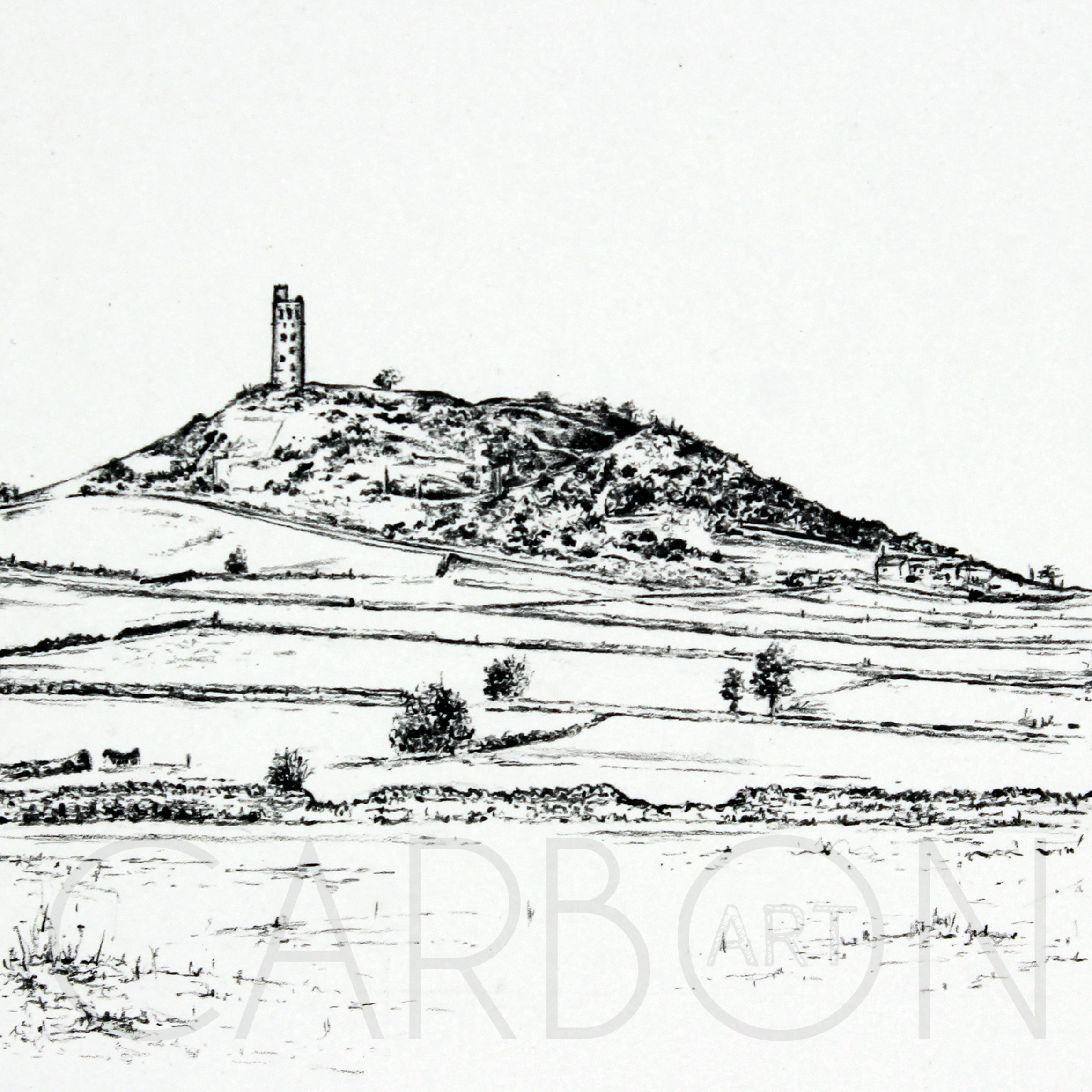 Castle Hill Print by Carbon Art