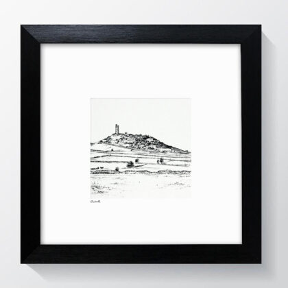 Framed Castle Hill Print