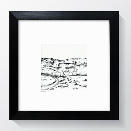 Framed Malham Cove Print