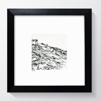 Framed Otley Chevin Print