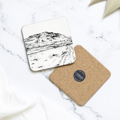 3 Peaks Ingleborough Yorkshire 3 Peaks Coaster