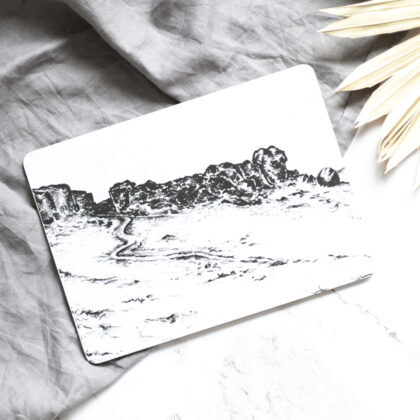 Yorkshire Placemat - Cow and Calf Rocks