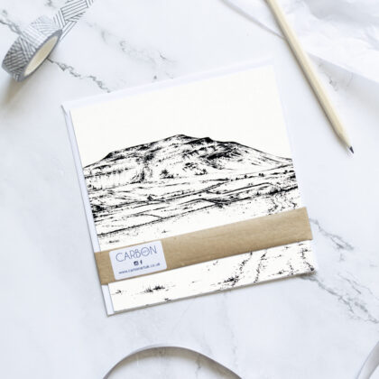 Ingleborough 3 Peaks Greetings Card