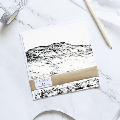 Whernside 3 Peaks Greetings Card