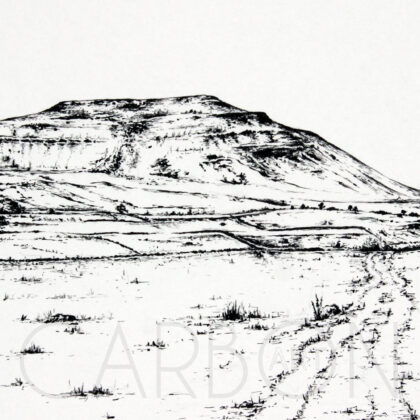 Ingleborough - Signed Yorkshire Art Print