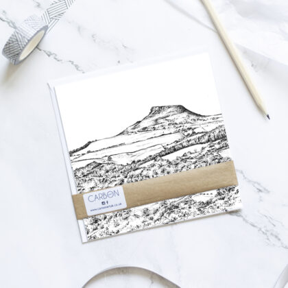 Roseberry Topping Greetings Card - Yorkshire Cards