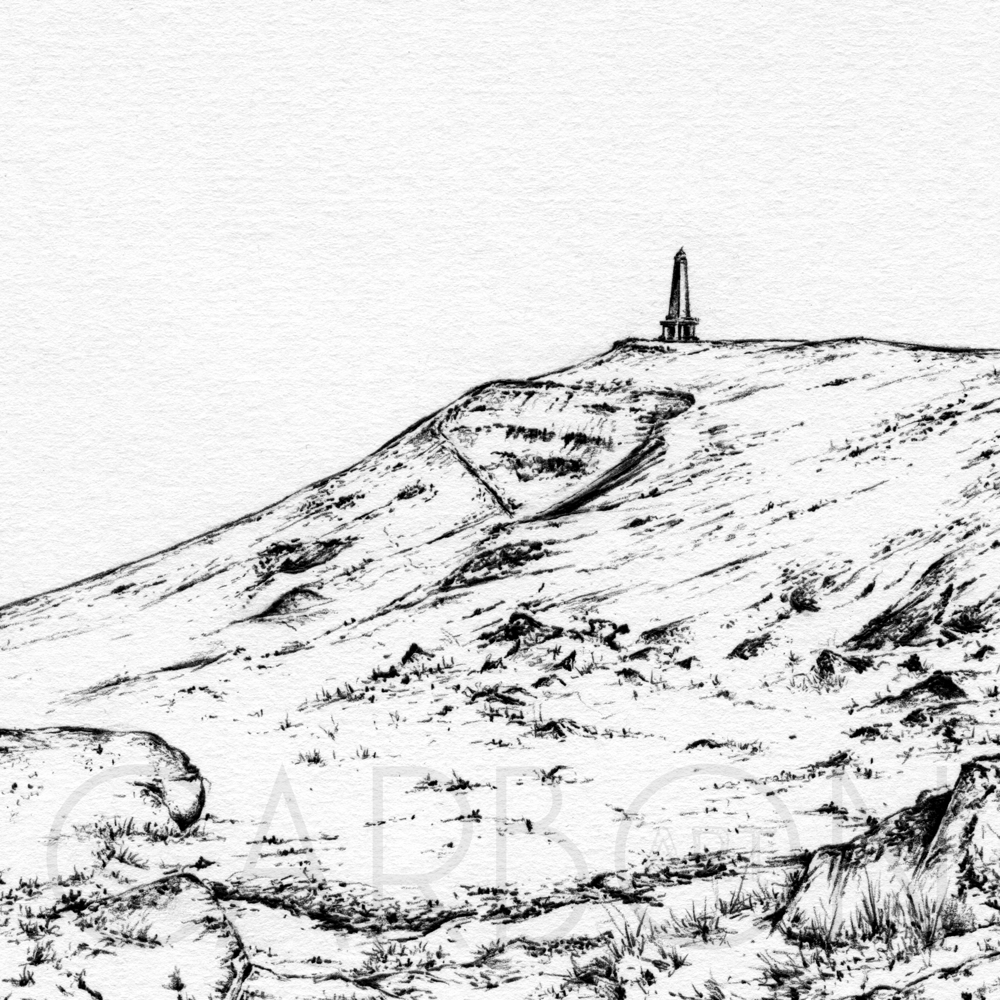 Stoodley Pike in West Yorkshire