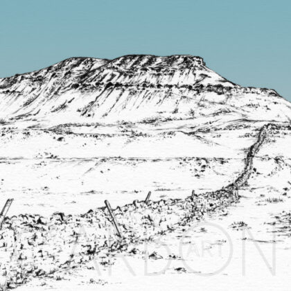 Limited Edition Yorkshire print - PenyghentLimited Edition Yorkshire print - Penyghent