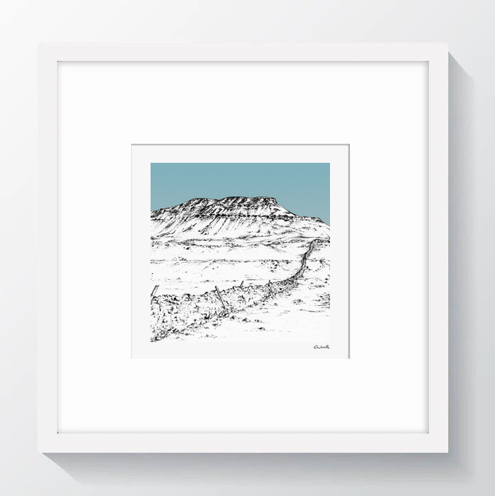 Limited Edition Yorkshire print - Penyghent