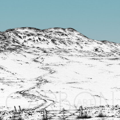 Limited Edition Yorkshire print - Whernside