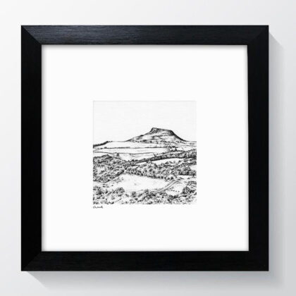 Roseberry Topping Yorkshire Art Print