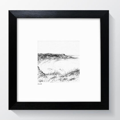 Runswick Bay Yorkshire Art Print