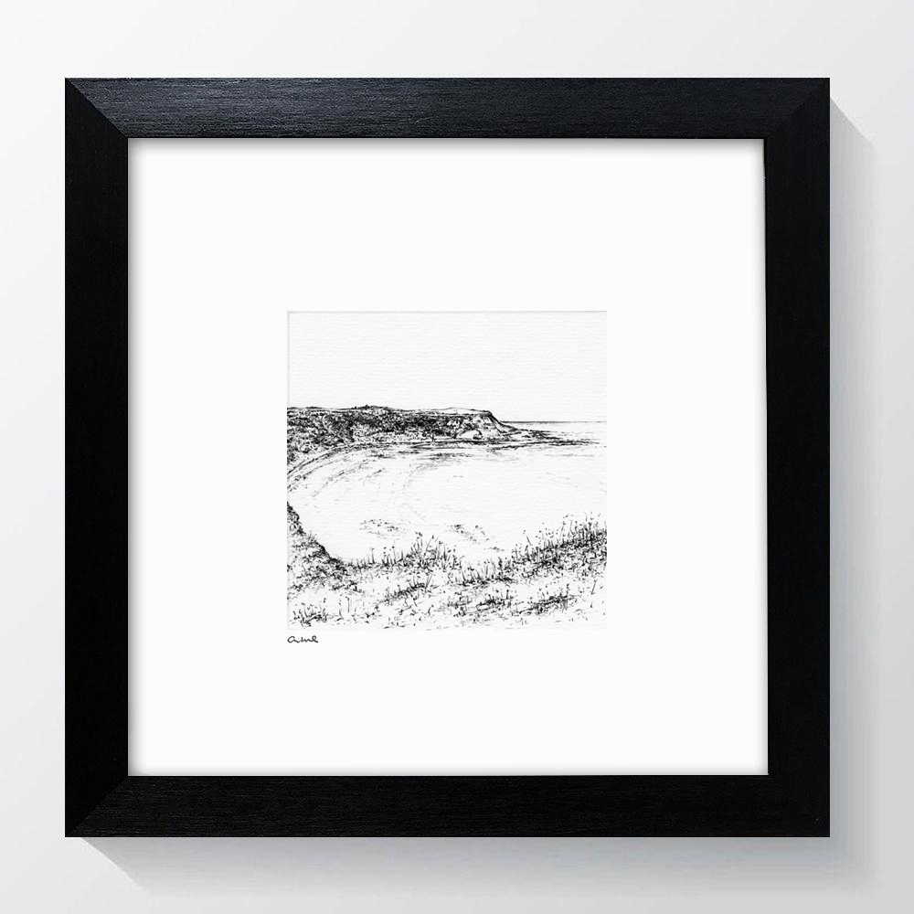 Runswick Bay Yorkshire Art Print