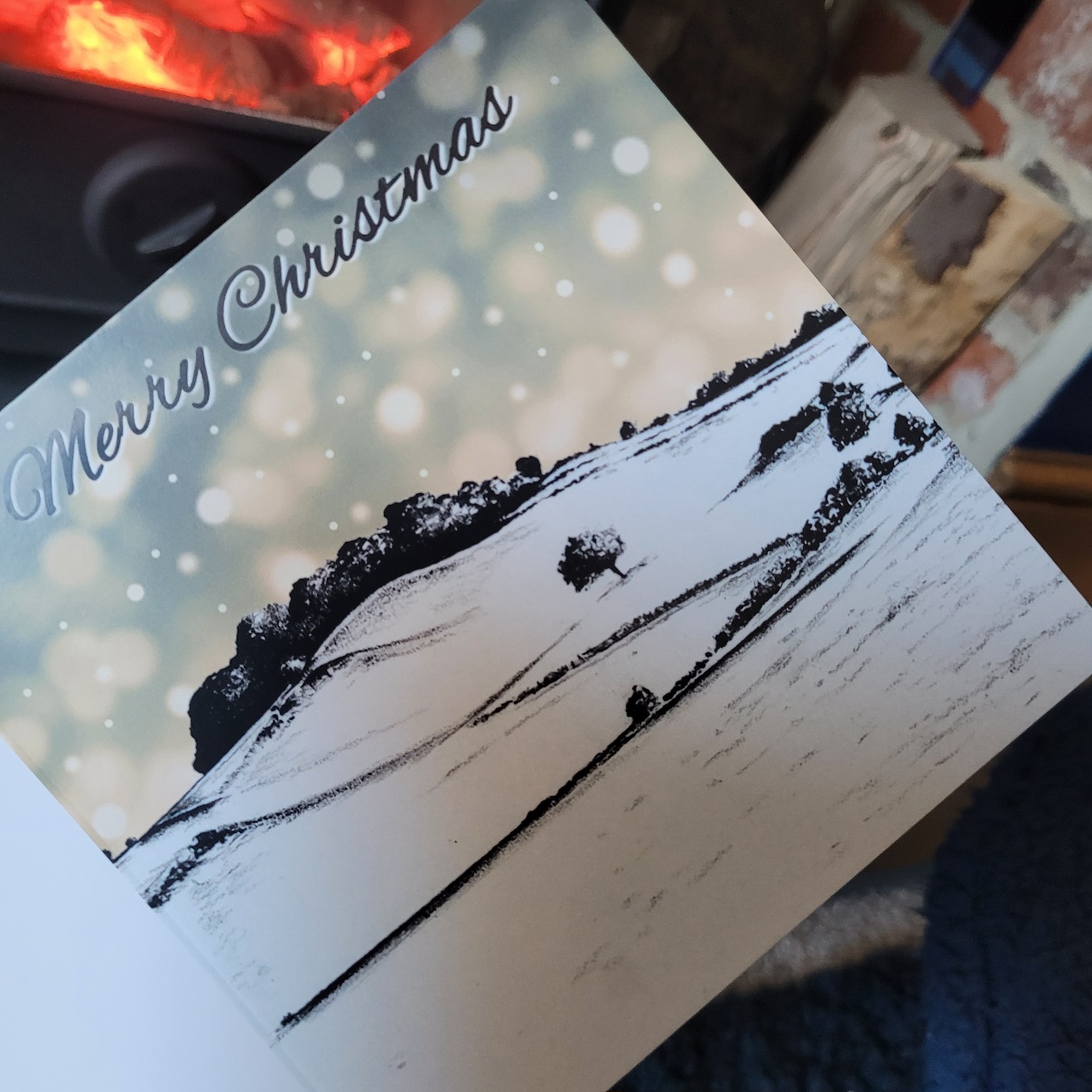 Sale Rawdon Billing Yorkshire Christmas Card