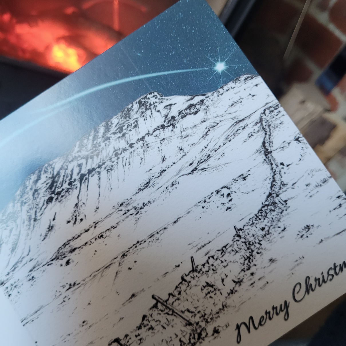 Sale Penyghent Yorkshire Christmas Card