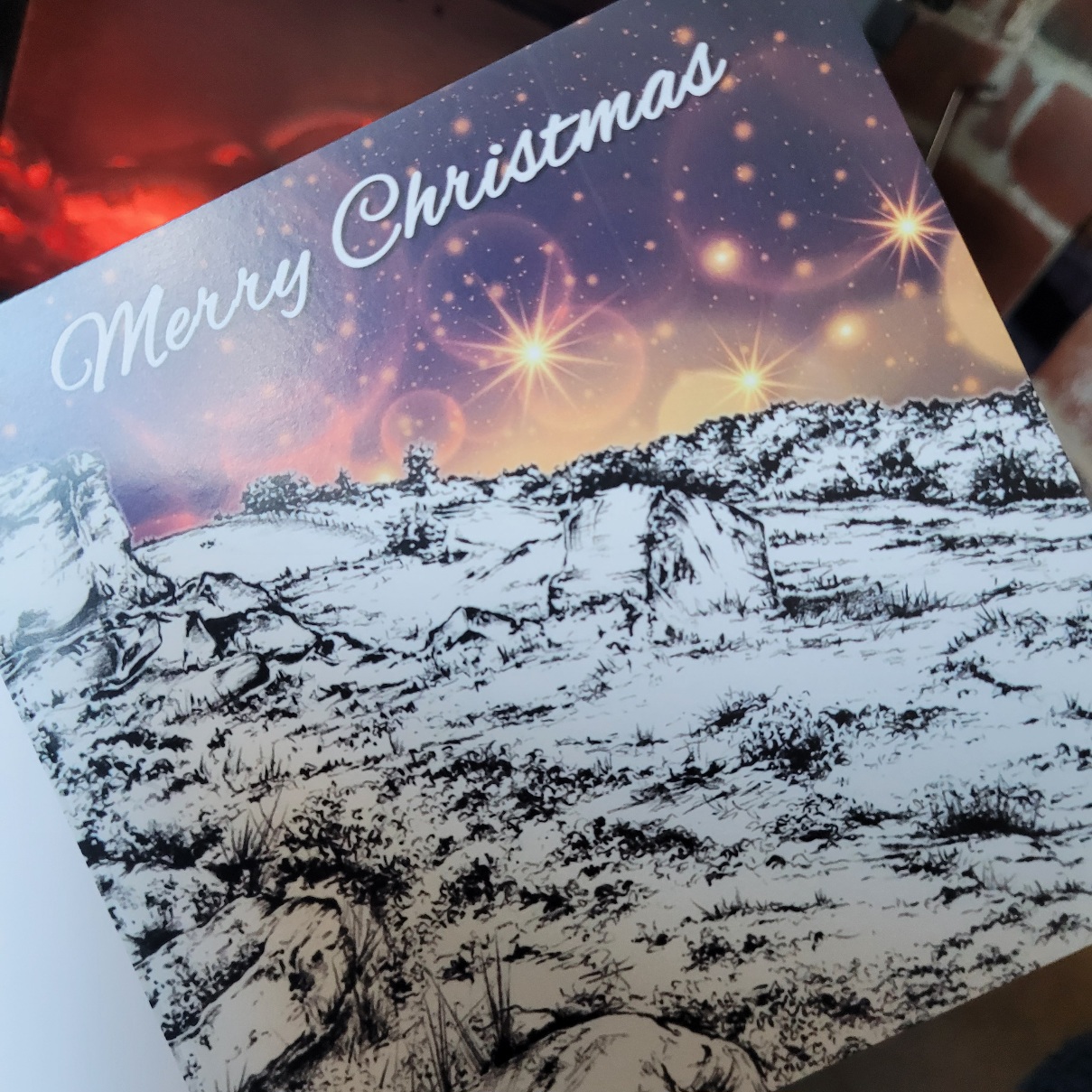 Sale Otley Chevin Yorkshire Christmas Card