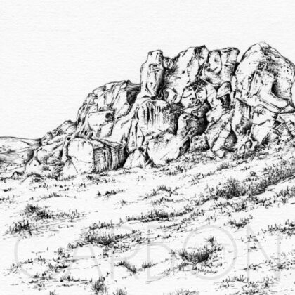 Simons Seat Yorkshire Art Print