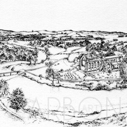 Bolton Abbey Estate Yorkshire Art Print