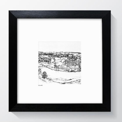 Bolton Abbey Estate Yorkshire Art Print - Framed