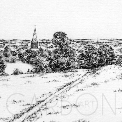 Hunger Hills Horsforth - Yorkshire Fine Art Print