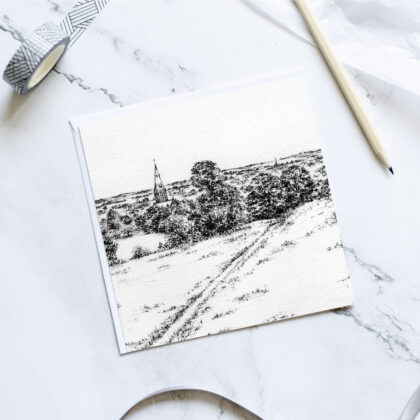 Horsforth Hunger Hills Greetings Card
