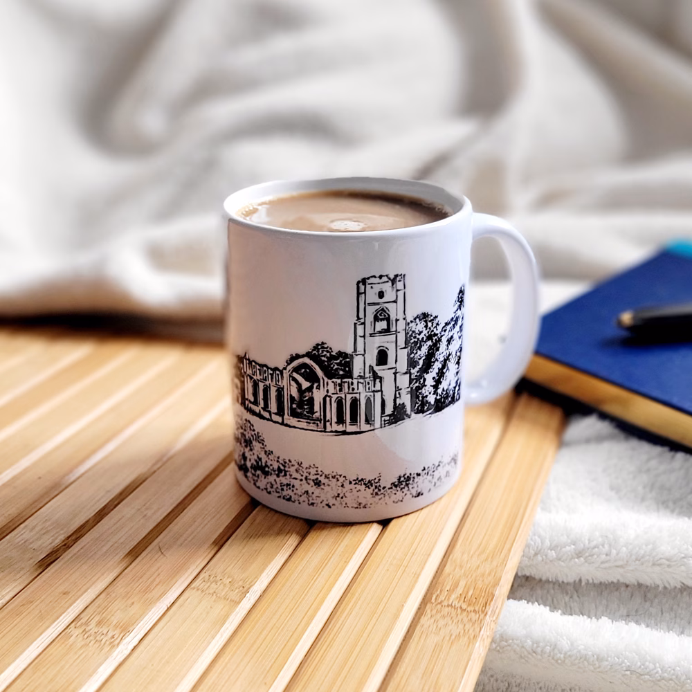 Fountain's Abbey Yorkshire Mug by Carbon Art