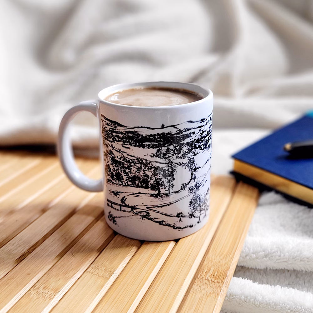 Bolton Abbey Yorkshire Mug by Carbon Art